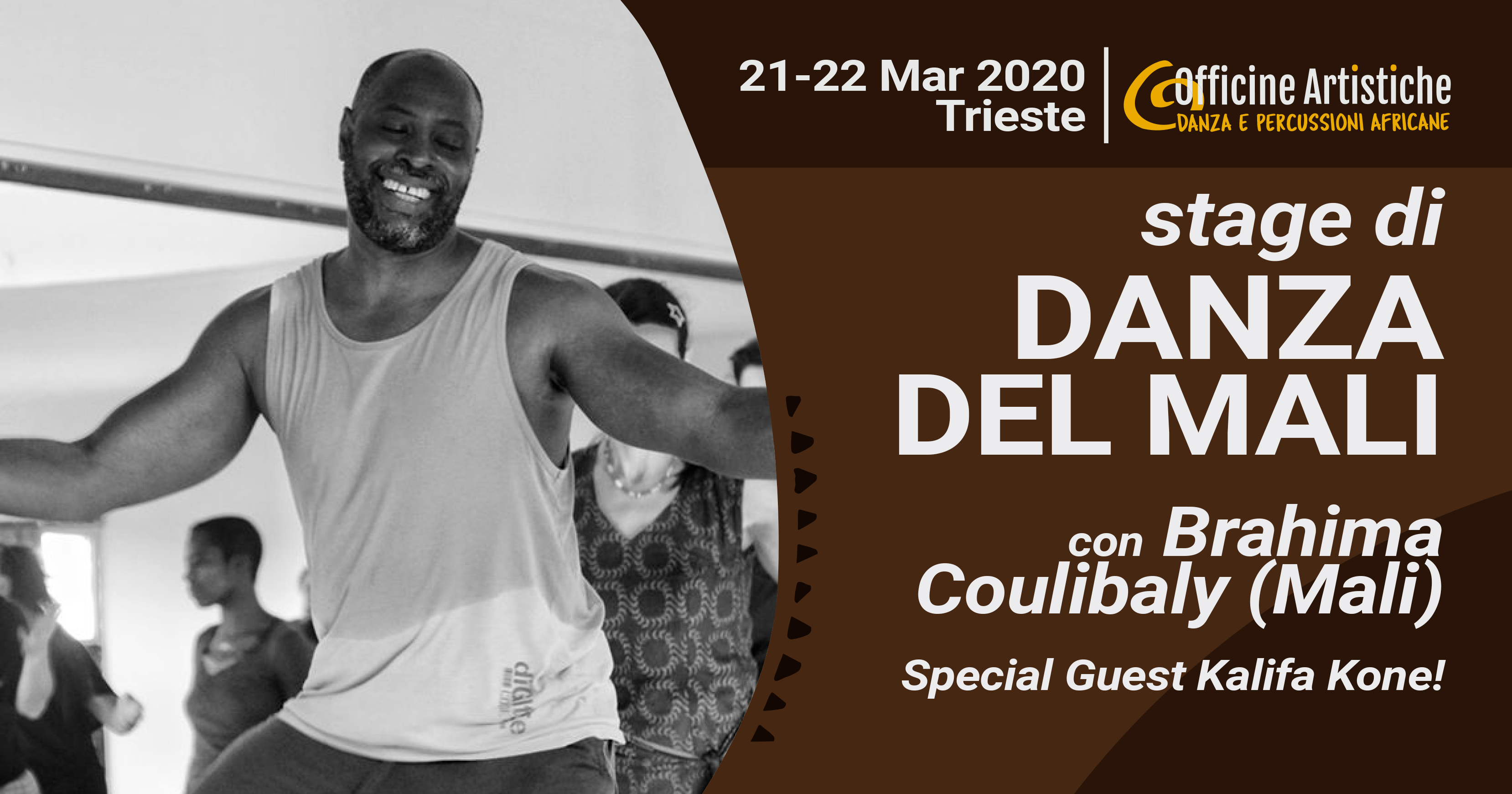 Stage di danza del Mali con Brahima Coulibaly