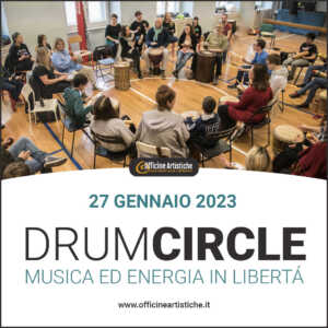 Drum Circle Gennaio 2023 con Luca Zugna