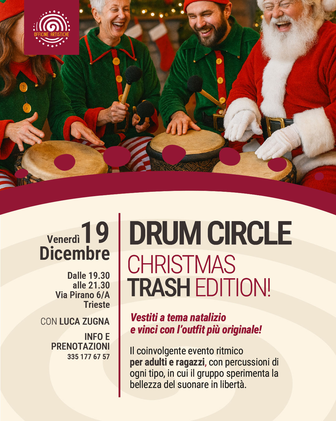 Drum Circle Christmas Trash Edition 2025